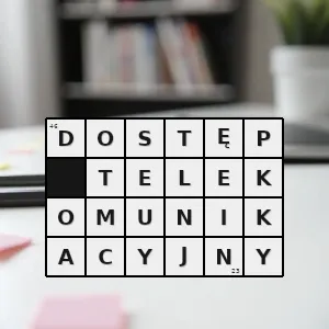 Rozwiązanie krzyżówki: telekom - dostęp telekomunikacyjny | hasła, synonimy i podpowiedzi Hasło krzyżówkowe telekom - dostęp telekomunikacyjny – rozwiązanie, synonimy, podpowiedzi i definicje krzyżówkowe